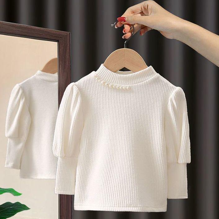 子供服 Tシャツ 女児 長袖 トップス 秋冬 裏起毛 ニット かわいい 普段使い 保育園 幼稚園 グレー 90 100 110 120 130 4,179円