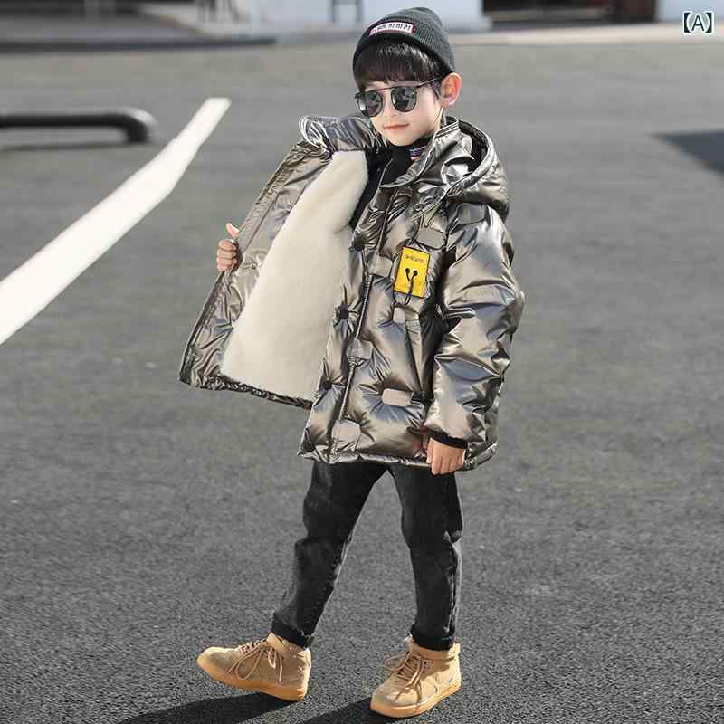 子供服 男の子 中綿入りジャケット 裏起毛 フード付き ジャンパー 防寒 110cm 120cm 130cm 140cm 150cm 160cm 170cm