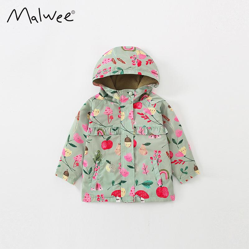 子供服 ジャケット 女の子 秋物 欧米風 キッズ ガールズ 長袖 フード付き ジップアップ パーカー アウター