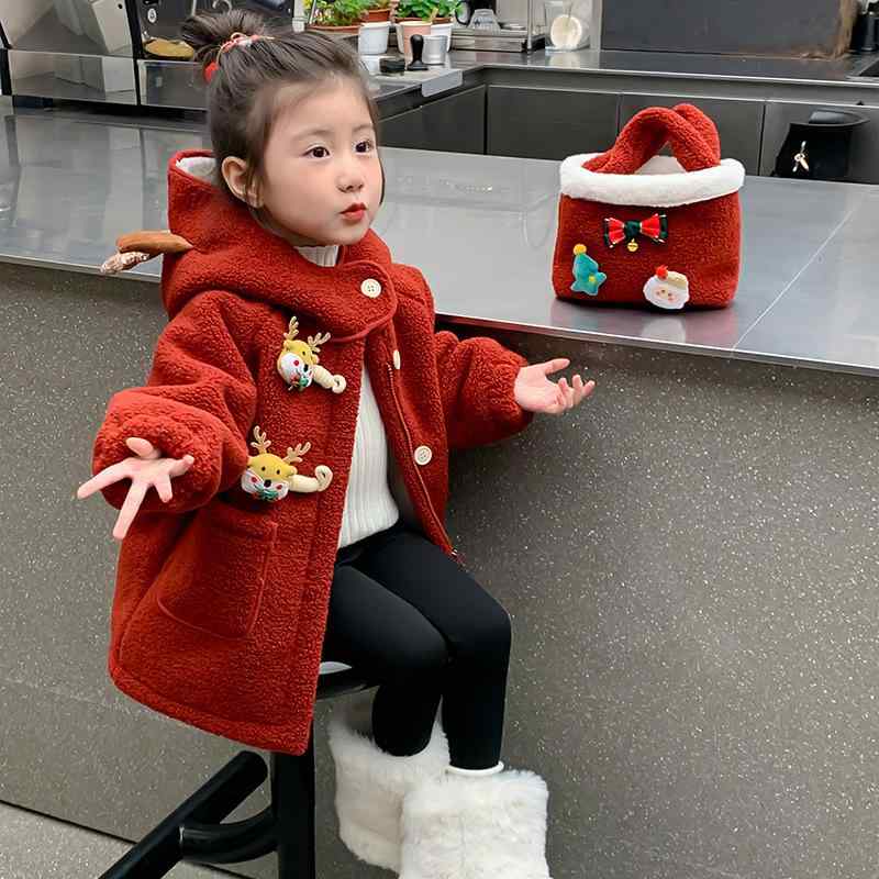 子供服 アウター ジャケット ベビー服 ガールズ 秋冬 フリース 防寒 暖かい かわいい 中綿 ポリエステル