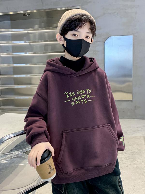 子供服 男の子 裏起毛 スウェット パーカー 秋冬 厚手 暖かい トップス スポーツ 普段使い 通学 120cm 130cm 140cm 150cm 160cm 170cm