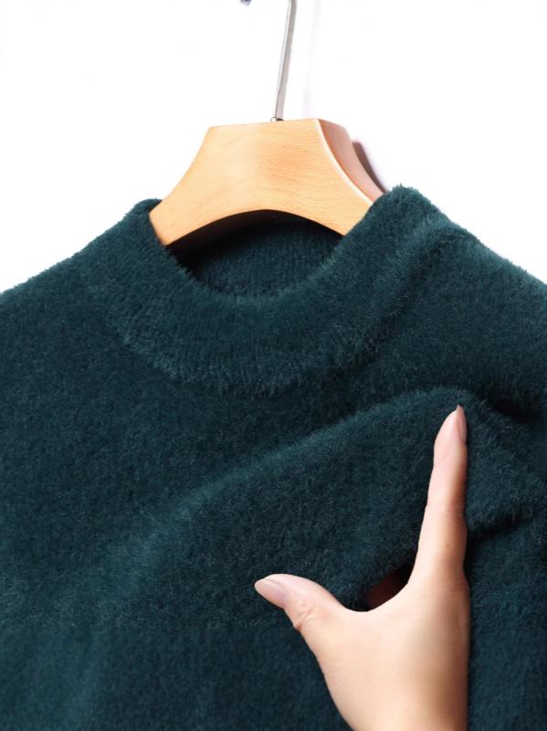 ニット メンズ 男性用 セーター 厚手 防寒 タートルネック リブ 秋冬 ウォッシャブル ホワイト キャメル ブラック グリーン ワインレッド ネイビー ブラウン 大きいサイズ