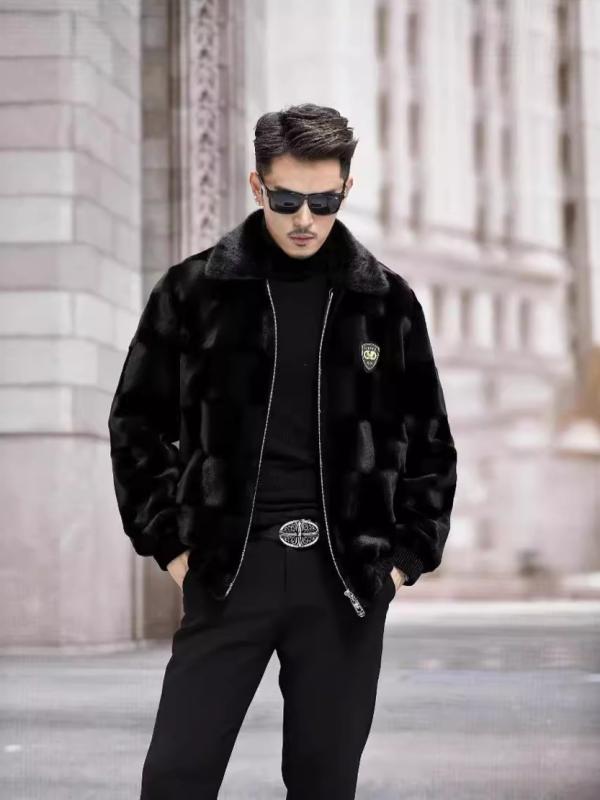 MG SABLE ミンクリバーシブルジャケット 国産 楽天市場】【55％OFFクーポン】メンズラムレザー＆ミンクリバーシブル