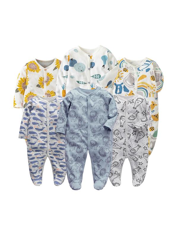 ベビー服 ロンパース 長袖 新生児 乳幼児 コットン100％ 春夏 秋冬 かわいい カジュアル 普段使い 出産祝い ギフト プレゼント 3M 6M 9M 12M 4,555円