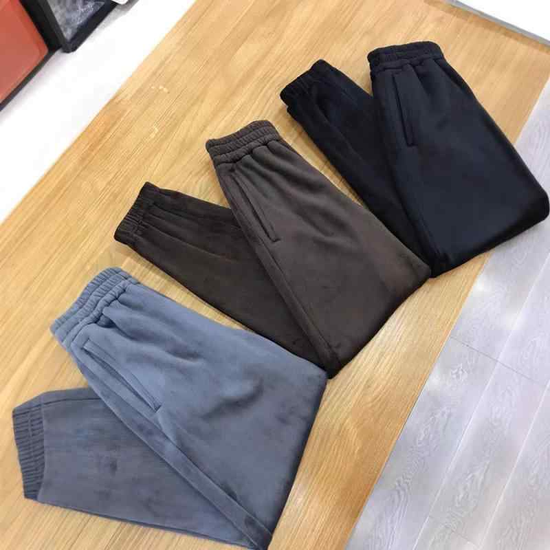 ズボン下 レディース 生あたたかい 裏起毛 テーパードパンツ 秋冬 普段使い走り 心地好い 薄墨色 黒いこと 珈琲色 S M L XL