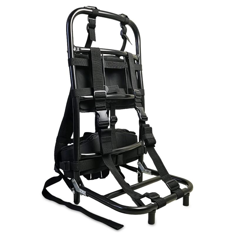 [PAKESI] キャリー 背負子 登山用 アルミ合金 ポータブル 折りたたみ式 耐荷重60KG 頑丈 バックパック外枠 釣り/キャンプ/アウトドア ブランク 37*25*73cm