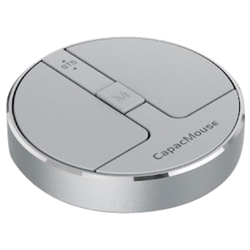 超小型 ワイヤレスマウス CapacMouse キャパックマウス 無線接続（Bluetooth 5.2 / 2.4Gレシーバー ）有線接続可 DPI調整(1000 / 1600 / 2400) 充電30分 動作30時間 Mac、iOS、Android、W