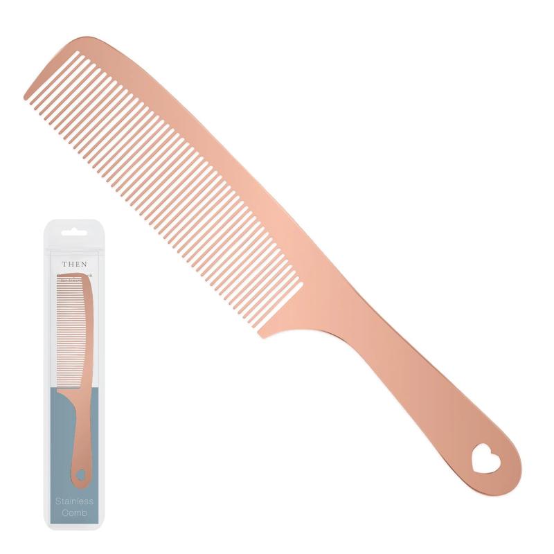 楽天市場】THEN うるつやシリーズ ステンレスヘアコーム 美髪コーム