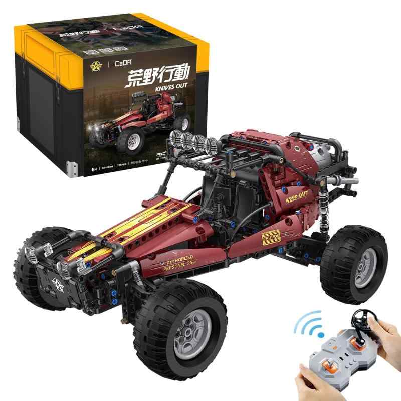 楽天市場】CaDA 動くブロックキット ラジコン カート 荒野行動 正式