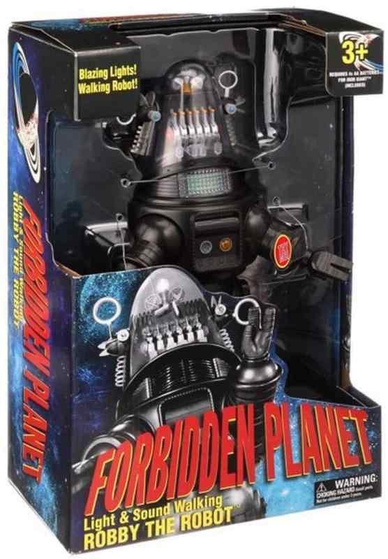 禁断の惑星 14インチ ライト&サウンド ウォーキング フィギュア ロビー・ザ・ロボット / FORBIDDEN PLANET 2020 Light & Sound Walking Figure ROBBY THE ROBOT 映画 SF画像