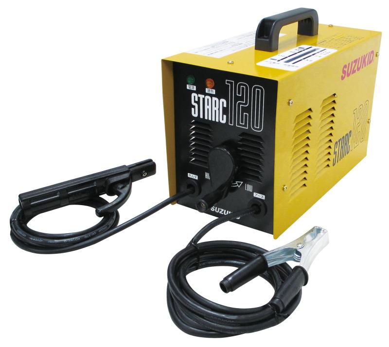 SUZUKID アーク溶接機 スターク120 60Hz 100V/200V兼用 交流 SSC-122