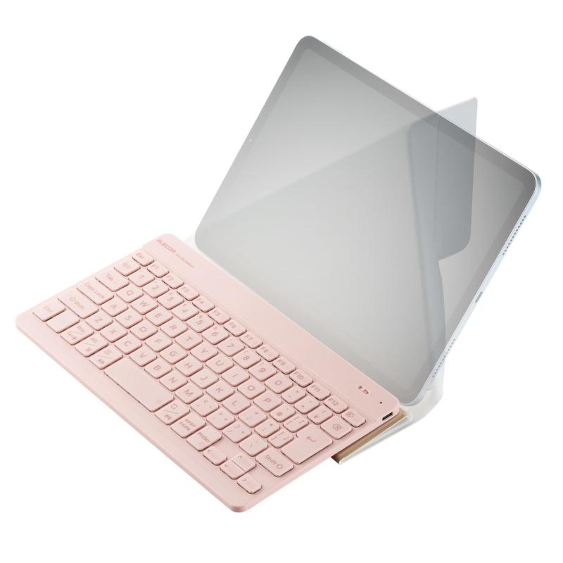エレコム ワイヤレス キーボード Bluetooth Slint パンタグラフ 3台マルチペアリング OS自動識別 Windows/macOS/ChromeOS/iOS/iPadOS/Android 対応ブラック TK-TMシリーズ