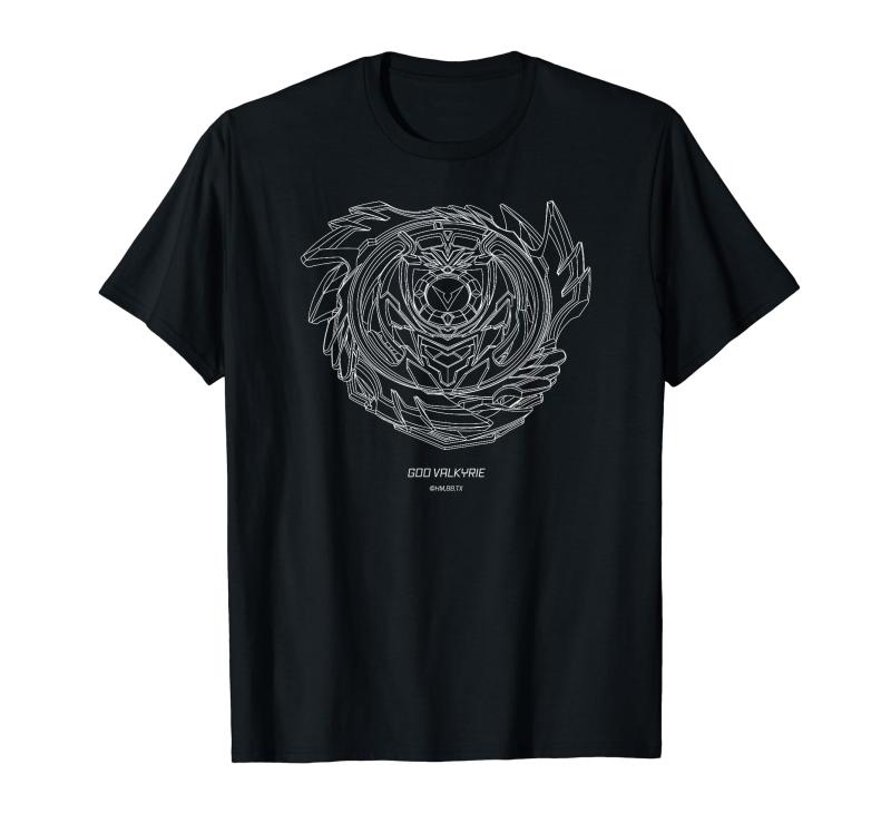 ベイブレードバースト ゴッド ゴッドヴァルキリー Tシャツ画像