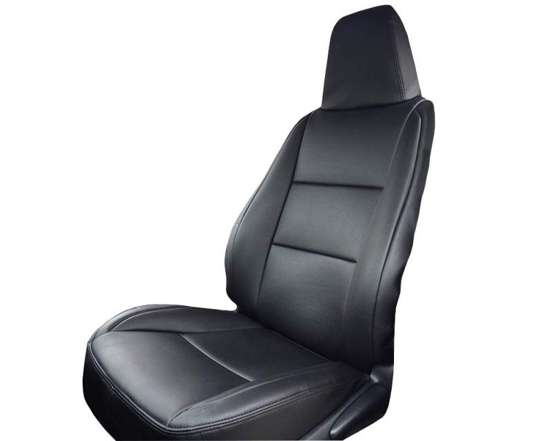Azur アズール 運転席シートカバー キャンター(ブルーテック) 8型 ワイドキャブ FEB FEC カスタム(H22/11-28/03) ヘッドレスト一体型 三菱ふそう AZU12R06-001