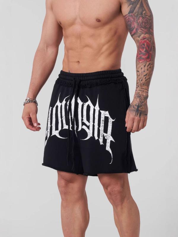 メンズ ハーフパンツ 男性用 コットン スポーツ ウェア ランニング フィットネス トレーニング 5分丈 短パン カジュアル ブラック レッド パープル グリーン 伸縮性 春夏