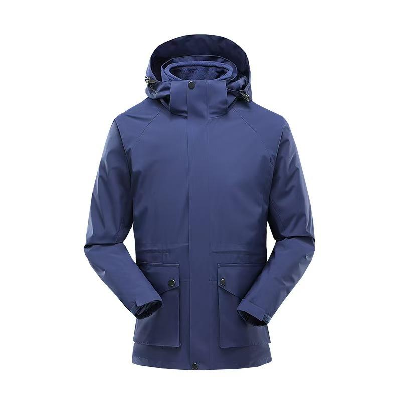 マウンテンパーカー メンズ 男性用 防水 防風 防寒 登山 ジャケット アウター 3way 釣り ウェア ジャンパー ブルゾン 作業着 アウトドアウェア 上着
