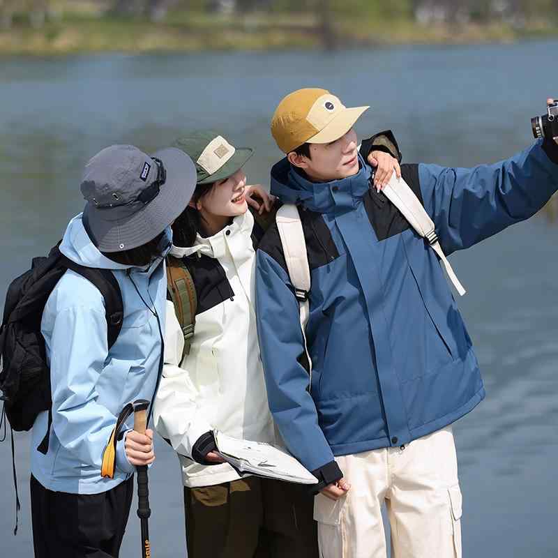 お山パーカー 男女兼用 防風 雨合羽 つり銭 山登り 上衣 アウター 無地 ポリエステル 歳月 有りの実 アウトドア 抹茶 緑 金剛 薄墨色 米兔 灰 ?色 丁香 紫 碧波 青碧 中華 赤いこと 如意 さくら色 アイヴォリー 白 青黛 名著 黒 薄っぺら 青碧