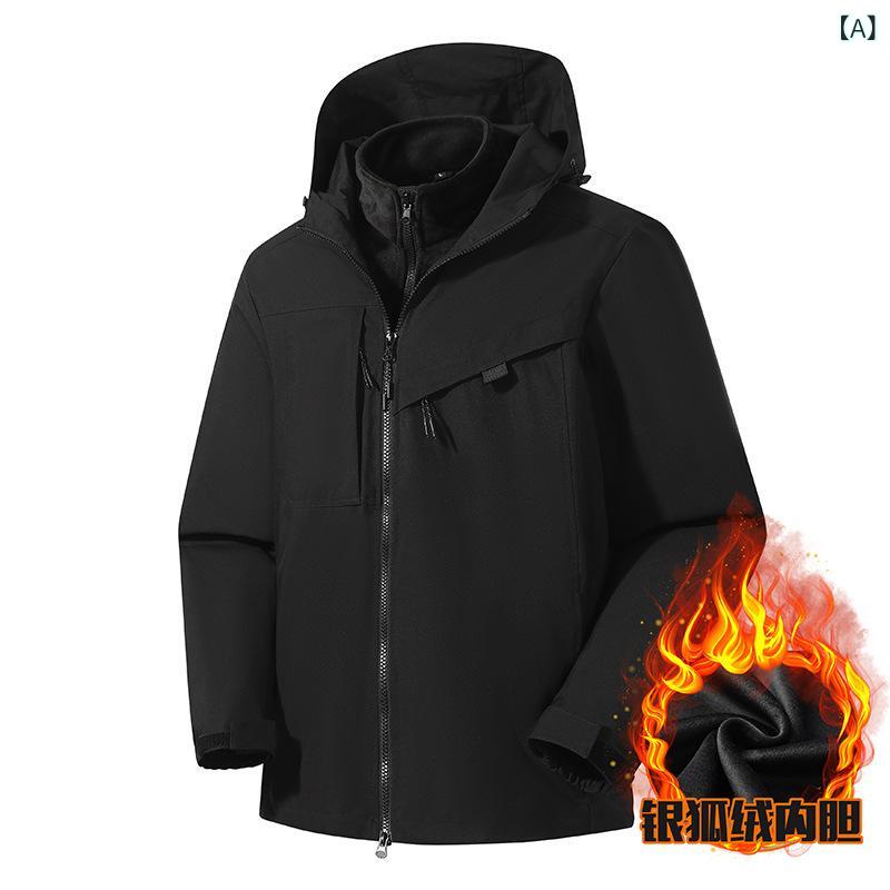 御山パーカー 男女兼用 アウトドア御召しもの 防風 雨合羽 上衣 2点書き割り S M L XL XXL XXXL 4XL 5XL 黒いこと 靉靆たる青碧 薄墨色 カーキ 緑であること オレンジ色 赤銅色 天の原青碧 象牙色 螢光緑であること アーミ