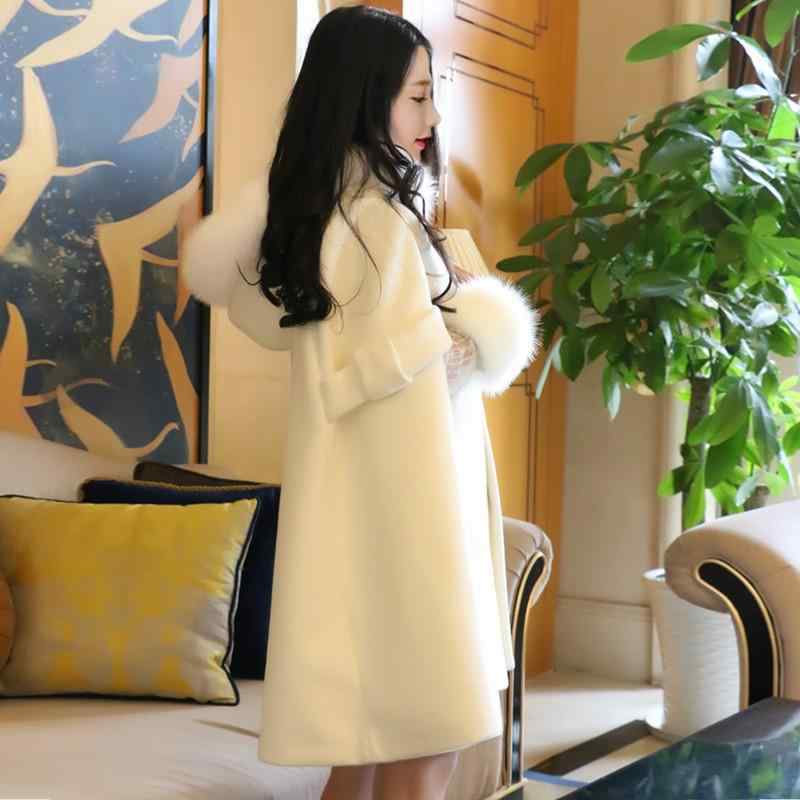 コート レディース 秋冬 毛・希 アウター ポンチョ風 フェイクファー襟付き ケープ風 ドロップショルダー ゆったり 体型カバー きれいめ 通勤 オフィス デート|イーマイショップ