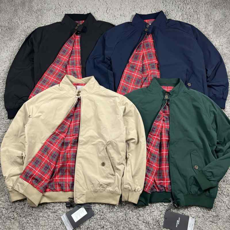 ジャケット メンズ 男性用 ブルゾン 春秋 アウター チェック柄 切り替え リバーシブル スタンドカラー 普段使い wear 耐摩耗 伸縮性 ブラック 黒 カーキ色 ブルー 青