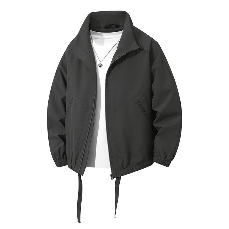 ジャケット メンズ 男性用 防水 防風 カジュアル 棒球 服 ブルゾン ジャンパー マウンテンパーカー 登山 秋冬 アウトドア ウェア 長袖 トップス アウター 上着 深灰色 ブラック カーキ 湖ブルー 棕色