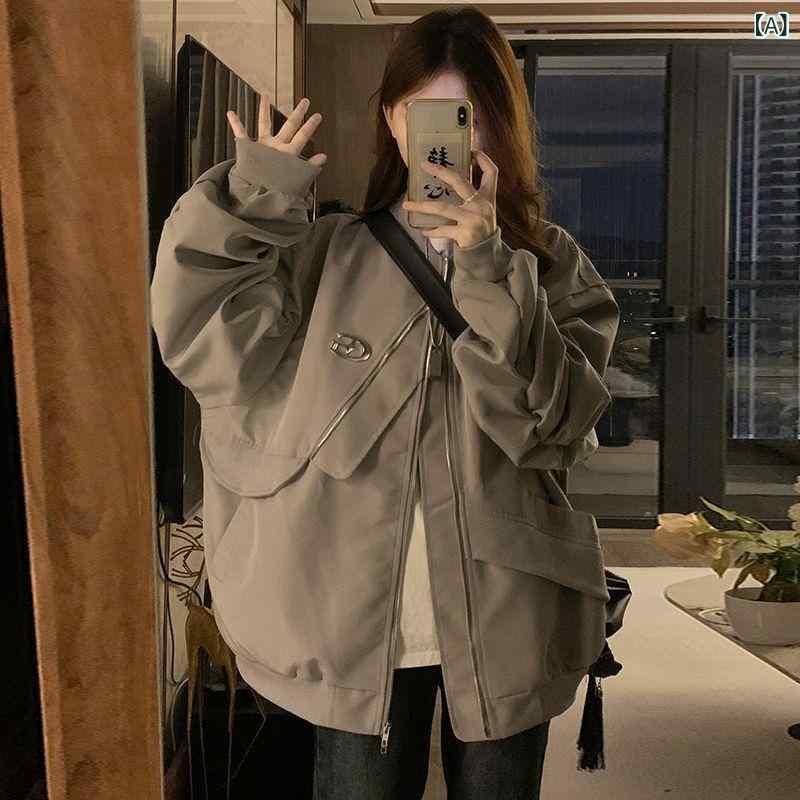 ジャケット 男性用 ヴィンテージ MA-1 フライトジャケット 野球服 スタジャン ワークウェア ブルゾン ゆったり 厚手 グレー グリーン ブラック