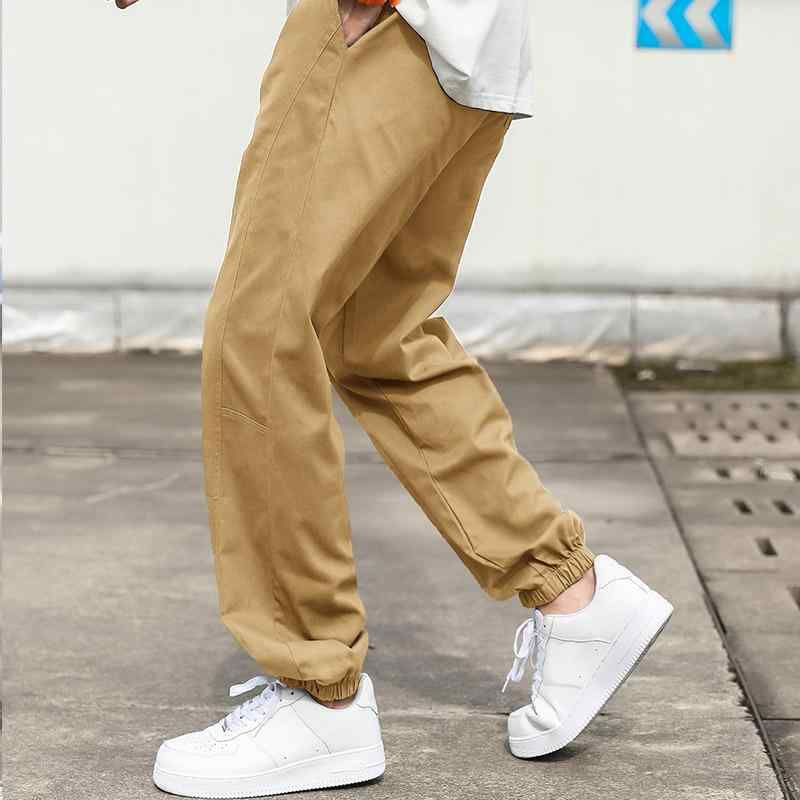 メンズ ワークパンツ コットン混紡 カジュアルパンツ ゆったり ストレート ミリタリー カーゴパンツ 黒 カーキ色