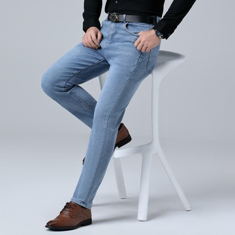 デニム メンズ 男性用 ストレート 水洗い ジーパン ズボン パンツ 中高年 普段使い カジュアル 秋冬
