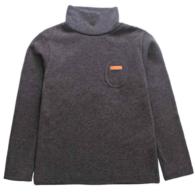 子供服 キッズ 冬用 裏起毛 スウェットシャツ 男の子 厚手 タートルネック トップス 男児 綿100% あったか インナーシャツ 黄色 グレー 120cm 130cm 140cm 150cm 160cm 170cm 普段使い かわいい 柔らかい 運動着