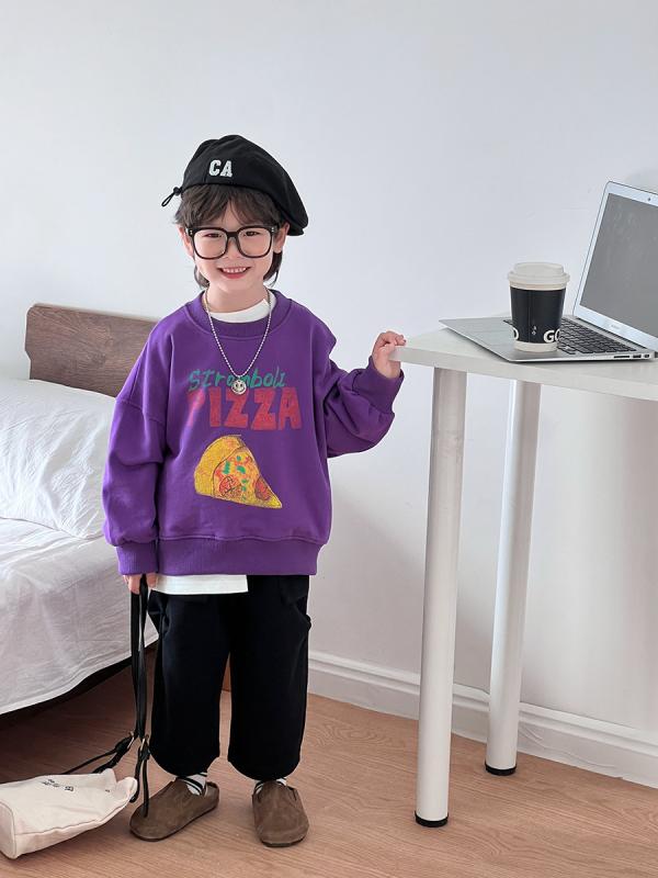 キッズ 男の子 トレーナー トップス 長袖 春物 子供服 スウェット プルオーバー プリント カットソー カジュアル