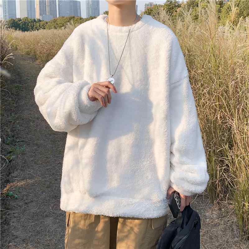 トレーナー メンズ 男性用 裏起毛 スウェットシャツ 長袖 Tシャツ 秋冬 防寒 暖かい あったか カットソー プルオーバー 配色 トップス ルームウェア 部屋着 普段使い