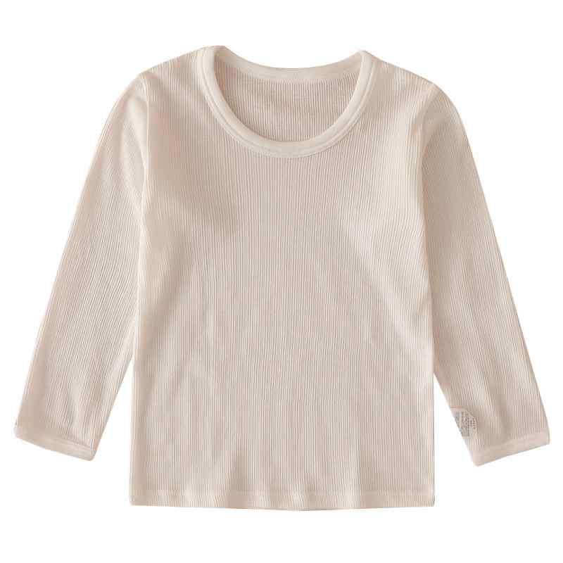 Tシャツ 子供服 男女兼用 長袖 薄手 春夏 パジャマ ルームウェア インナーシャツ 綿100％ 90cm 100cm 110cm 120cm 130cm 140cm 150cm 160cm 170cm