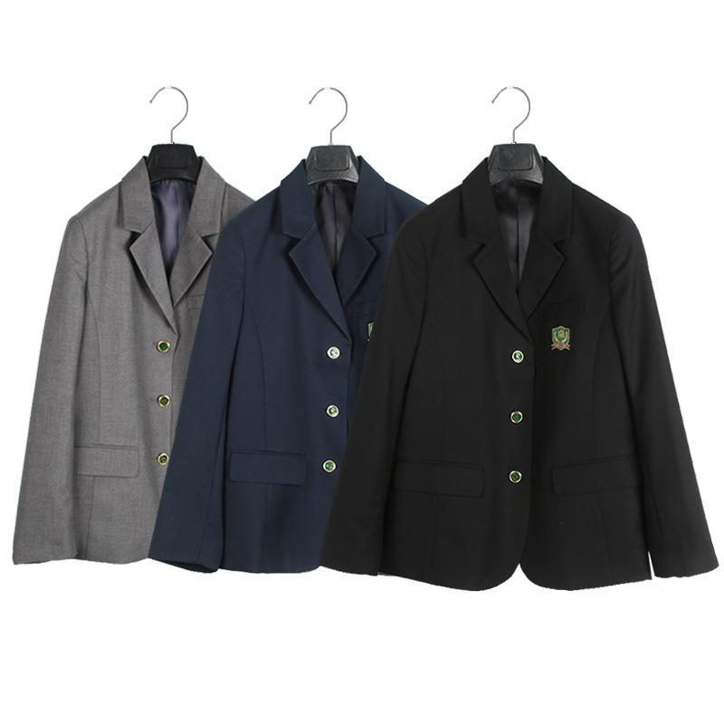 制服 レディース メンズ 小西装 ジャケット 上下セット ブレザー スーツ JK制服 学生服 長袖 無地 シンプル スクール 紺 グレー 黒 ベージュ 男性用 女性用 コスプレ衣装