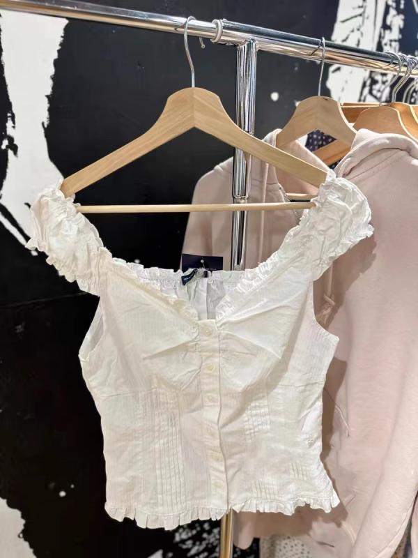 Tシャツ レディース 半袖 Vネック トップス 白 カットソー スリム カーディガン 学院風 清新 かわいい おしゃれ 春夏 綿