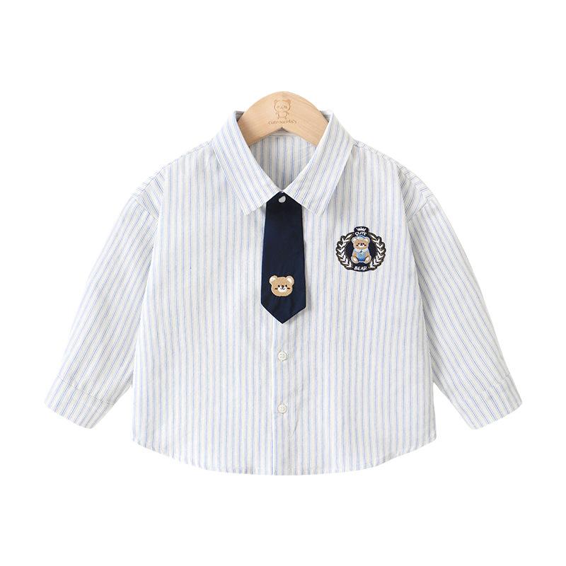 シャツ ベビー服 子供服 男の子 女の子 カジュアル 長袖 春秋物 幼児 ネルシャツ チェック柄 ストライプ 綿混紡 73cm 80cm 90cm 100cm 110cm 120cm かわいい