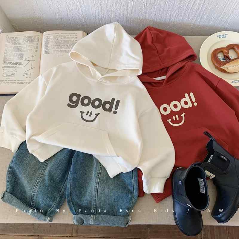 子供服 キッズ パーカー 春秋 長袖 トップス おしゃれ かわいい ベビー ボーイズ ガールズ ベージュ レッド コットン