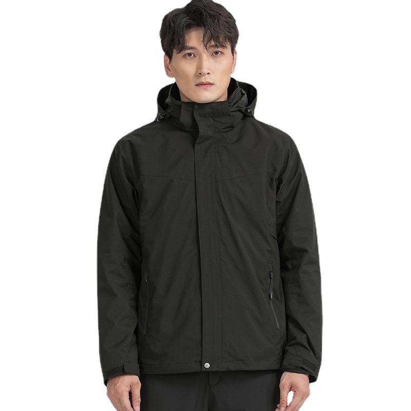 マウンテンパーカー メンズ レディース 防寒 防水 2点セット 登山ウェア アウトドアウェア ウィンドブレーカー 撥水 透湿 防風 保温 フリース 裏起毛 秋冬|イーマイショップ