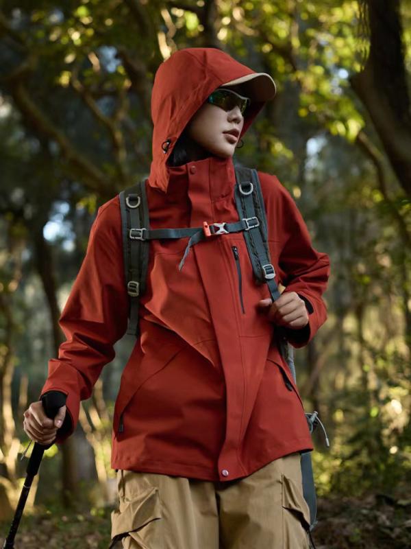 マウンテンパーカー レディース メンズ 防風 防水 登山ウェア アウトドアウェア 上下セット 撥水 防寒着 ジャケット パンツ 裏起毛 フリース 取り外し可能 秋冬用 釣り スキー