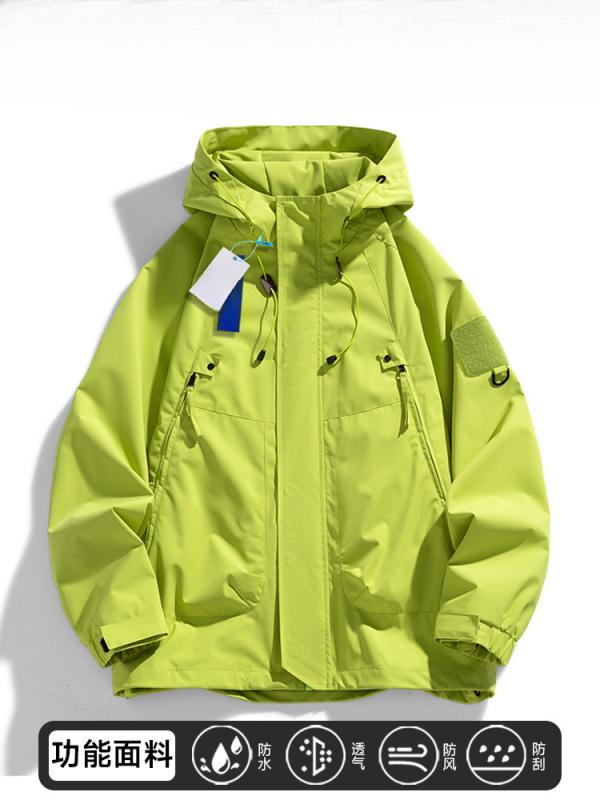 マウンテンパーカー レディース メンズ 登山ウェア 防水 防風 ジャケット 3way 取り外し可能 フリース インナー付き 秋冬 アウトドア ウェア カーキ ブラック パープル 蛍光グリーン