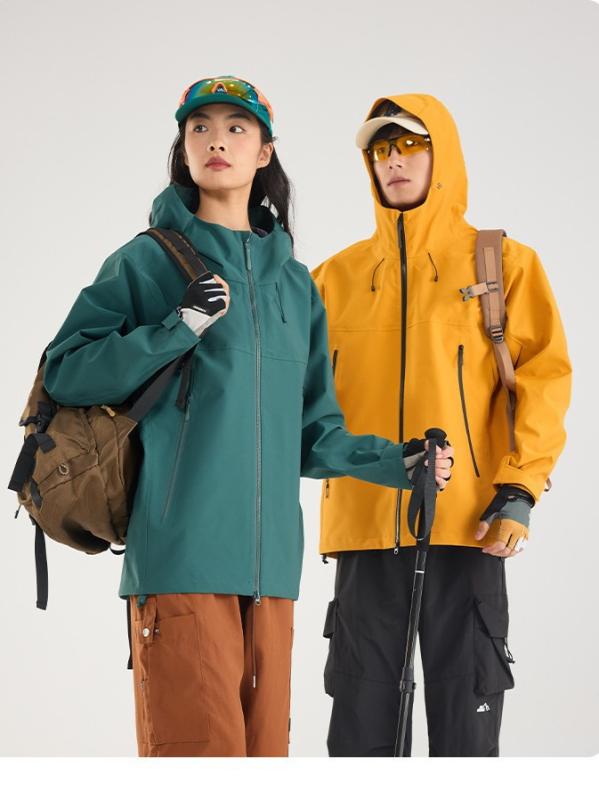 マウンテンパーカー レディース メンズ 防撥水 防寒 作業着 アウトドア 登山 秋冬 ゴールド ブラック レッド ホワイト グリーン ブルー S M L XL 2XL 3XL 4XL 5XL 8,591円