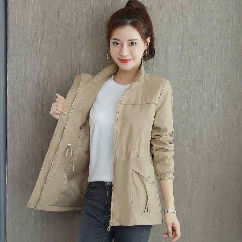 レディース トレンチコート 春秋 ダブルブレスト アウター ベージュ イエロー ピンク ブルー レッド M L XL 2XL 3XL 4XL 細見え スタイルアップ