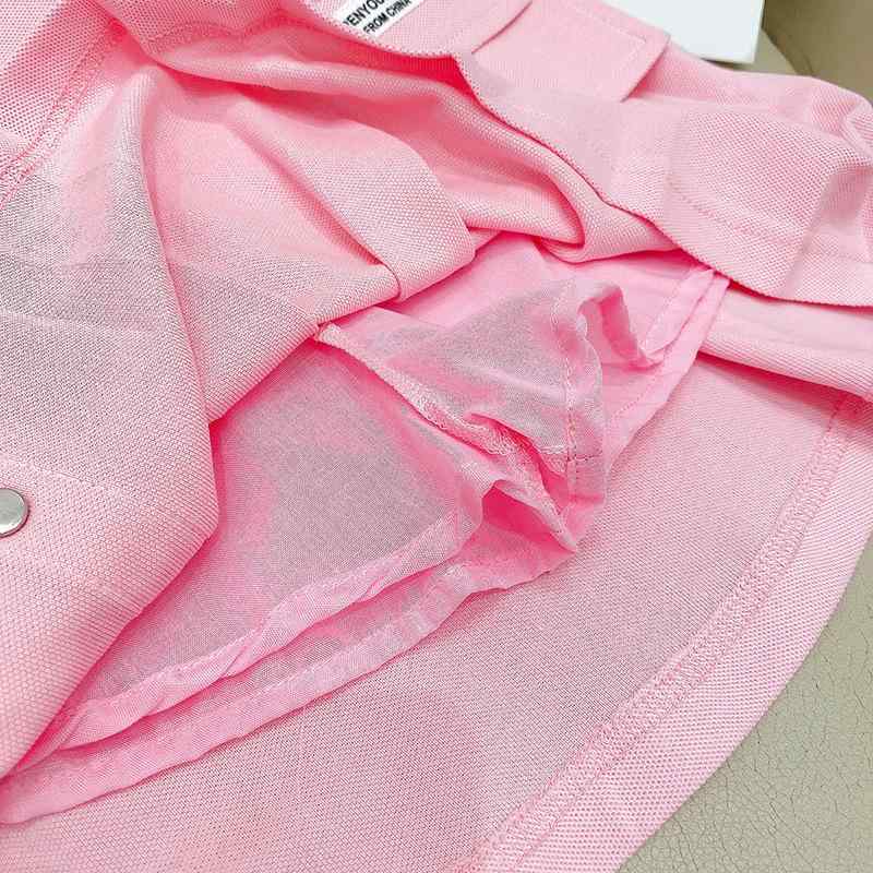スポーツシャツ ガールズ 半袖 プルオーバー 赤ちゃん服 夏服 通気性 トップス 泡 リボン結び 愛くるしげ スコート 110 120 130 140 150 160