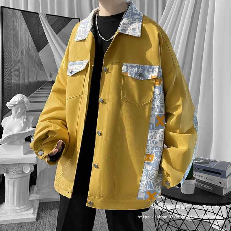 上衣 成人男性用 うつり変わり 青写真 アウター 年月 薄っぺら 気が大きい大きさ ゆったり 韓国 流行り物 表どおり 心地よい 普段使い走り 耐摩耗性 白いこと 青色 黒いこと 黄色 M L XL 2XL 3XL 4XL 5XL