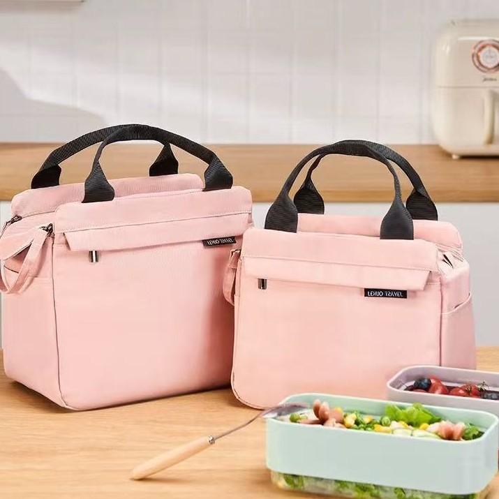 弁当袋 ランチバッグ 保温バッグ 手提げ袋 ポリエステル アルミ箔 厚手 通勤 通学 普段使い