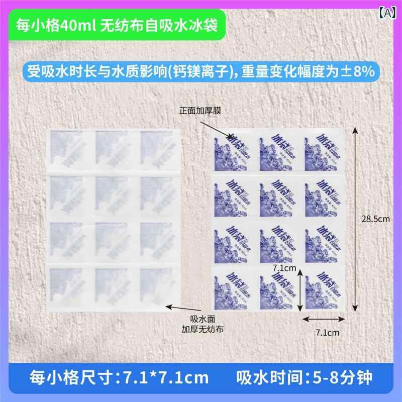 アイスバッグ 簡易保冷バッグ 生鮮食品 輸送用 航空便 冷凍 再利用可能 自吸水｜イーマイショップ