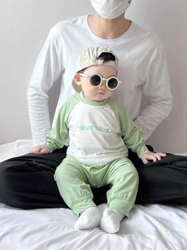 ベビー服 春秋 薄手 長袖パジャマ 上下セット 男の子 女の子 子供服 赤ちゃん 部屋着 ルームウェア 70 80 90 100