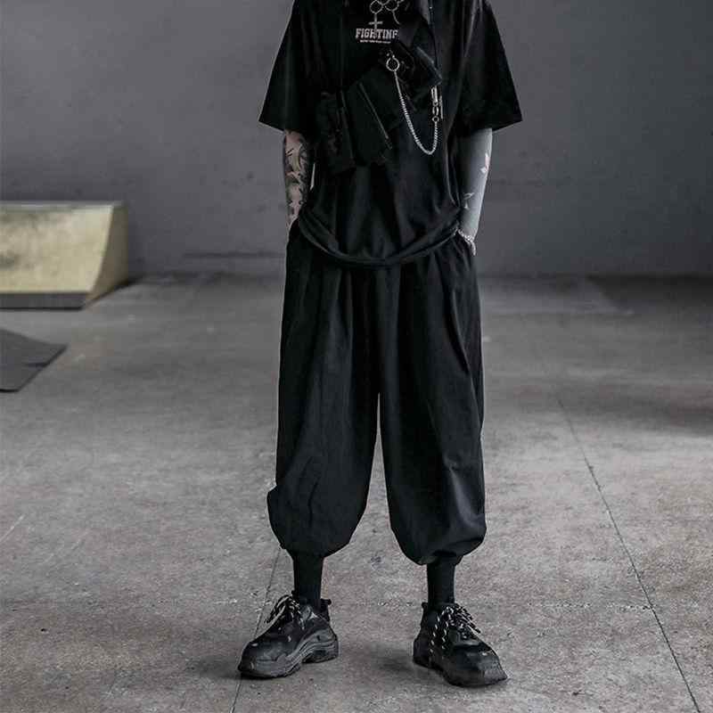 パンツ メンズ ランタンパンツ ワイドレッグパンツ 9分丈パンツ 春物 ハーレムパンツ ルーズフィット ドローストリング 裾絞り ポリエステル 普段使い リラックス 部屋着