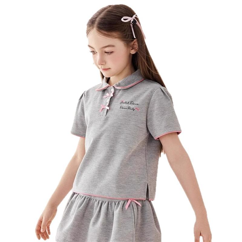 ワンピース 女の子 半袖 セットアップ 子供服 夏 かわいい チュールスカート 上下 2点セット 薄手 通学 普段着 パステルカラー