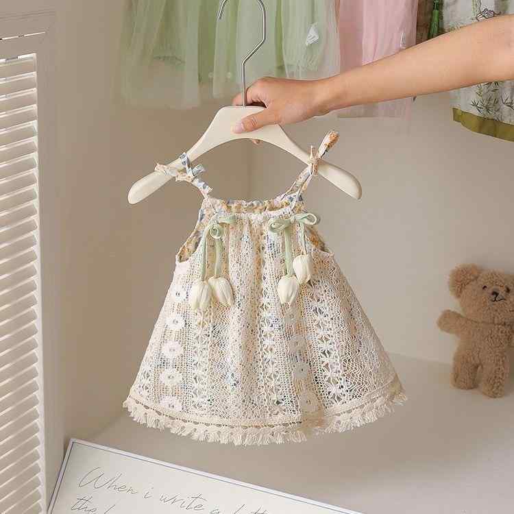 ベビー服 女の子 ロンパース 夏 薄手 ポリエステル 花柄 新生児 吊りスカート風 かわいい 普段使い お出かけ