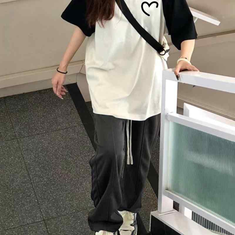 Tシャツ レディース 半袖 ゆったり プリント クルーネック カットソー 春夏 シェニール オフィスカジュアル 普段使い かわいい 黒 白 アルファベット ウサギ 猫